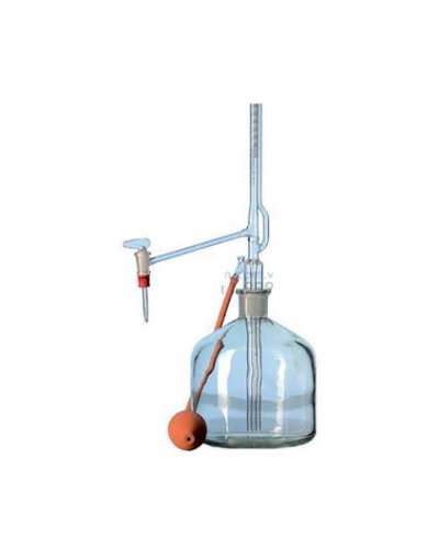 Buret tự động khóa thủy tinh Duran