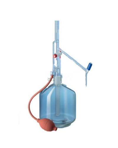 Buret tự động khóa nhựa Duran 