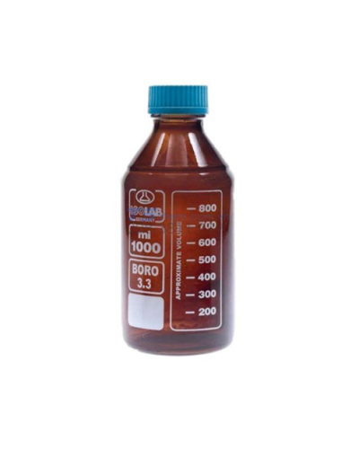 Chai nâu nút vặn Isolab