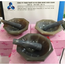 Cối chầy mã não fi 12cm