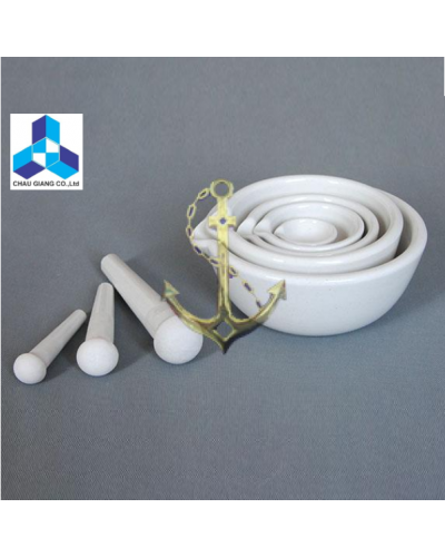 Cối chày sứ fi 8cm