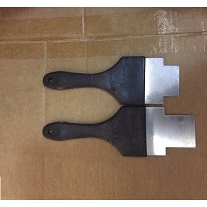 Bay gạt mẫu xi măng 4x4x16cm (ngắn/dài)