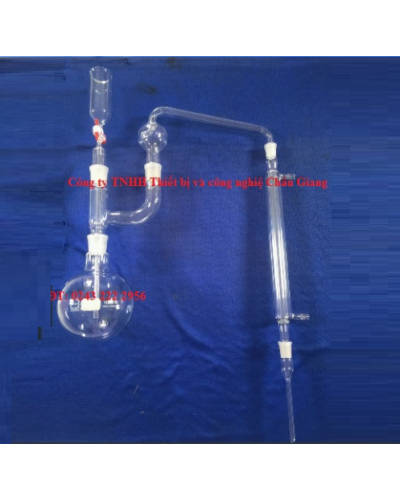 Bộ cất đạm thủy tinh