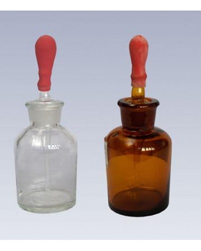 Chai công tơ hút nâu 125ml (cổ thủy tinh)