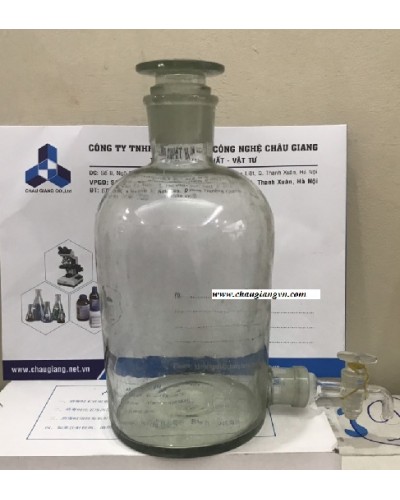 Chai thủy tinh có vòi 2.5 lít