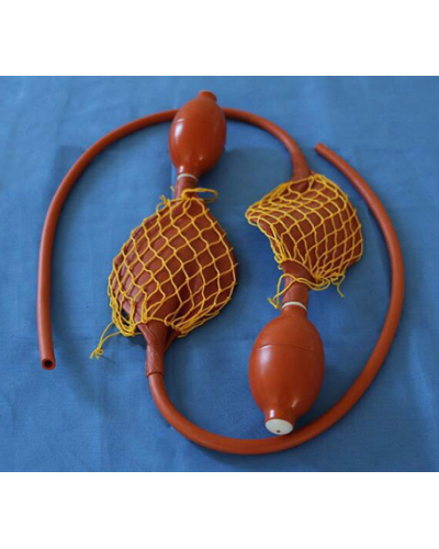 Quả bóp cao su kép