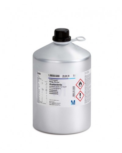 Acetonitrile gradient grade for liquid chromatography LiChrosolv® Reag. Ph Eur 