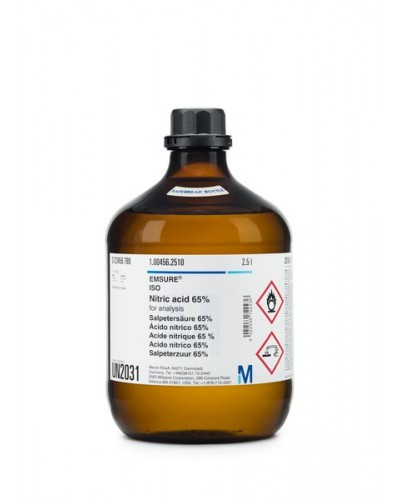 Nitric acid 65% for analysis EMSURE® Reag. Ph Eur,ISO- 1000ml
