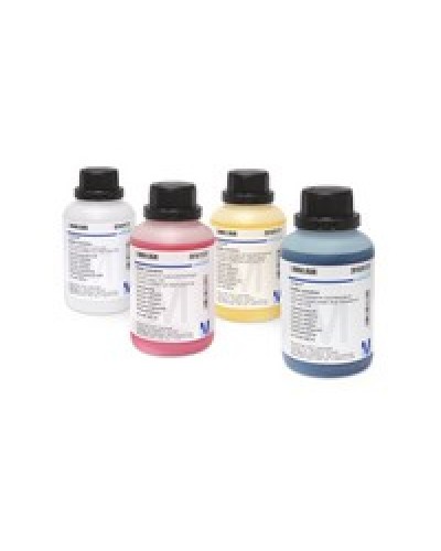 Buffer solution (di-sodium hydrogen phosphate/ potassium dihydrogen phosphate), colour:yellow traceable to SRM from NIST and PTB pH 7.00 (25°C) Certipur®