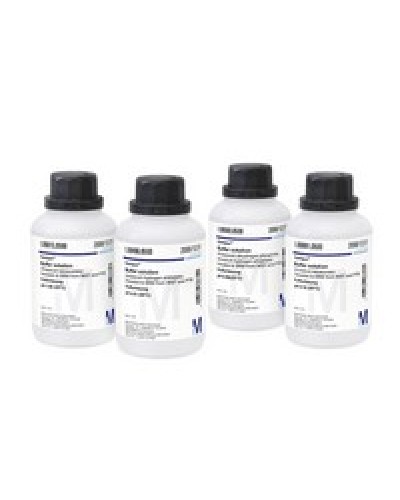 Buffer solution (di-sodium tetraborate) traceable to SRM from NIST and PTB pH 9.18 (25°C) Certipur®
