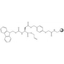 Fmoc-Asp(Wang resin LL)-OAll (100-200 mesh) Novabiochem®