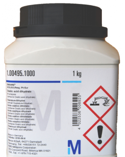 Oxalic acid dihydrate for analysis EMSURE® ACS,ISO,Reag. Ph Eur 