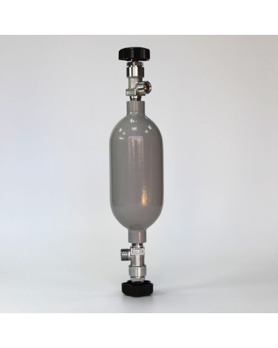 Xi lanh lấy mẫu khí CO2 bằng hợp kim nhôm liền mạch hai đầu