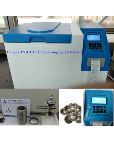 Thiết bị phân tích nhiệt lượng, nhiệt trị tự động của than, Bom nhiệt lượng CT5500 Thiết bị phân tích nhiệt lượng, nhiệt trị tự động của than, Bom nhiệt lượng CT5500
