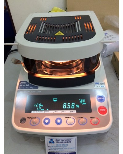 Cân sấy ẩm AND- Nhật Model: MX-50