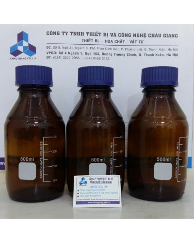 Chai nâu nút vặn 500ml