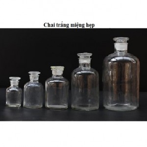Chai trắng miệng hẹp 30ml