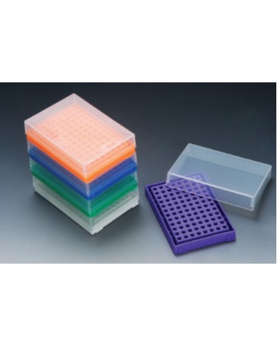 Hộp nhựa có nắp đựng ống PCR Hộp nhựa có nắp đựng ống PCR